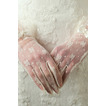 Svatební rukavice Požadovaná průsvitná krátká dekorace Slonovina