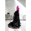 Odepínací sukně Organzová sukně Černé plesové šaty Vrstvená sukně Formální sukně Svatební sukně vlastní velikost