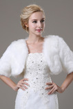 Svatební šátek Glamour s krátkým rukávem Shore Sleeve Loose Fur