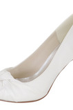 Svatební rybí hlavy boty saténové svatební boty jehlové šaty boty kvalitní banketové boty
