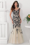 Krajkou Overlay Elegantní Zip Podzim Svatba Bateau Matky šaty