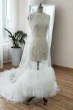 Svatební plášť tylu svatební Plášť svatební šál dlouhý 200 CM