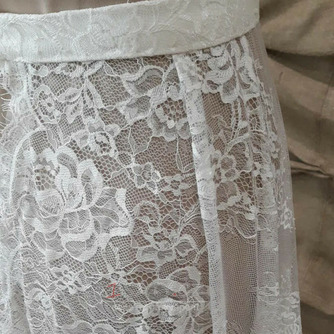 svatební odnímatelná krajková vlečka odnímatelná svatební sukně krajková odnímatelná sukně - Strana 3