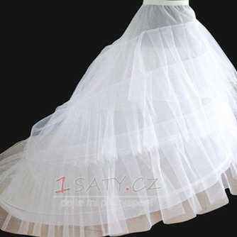 Svatební petticoat Elastický pas Šířka Dva rámy Flouncing Svatební šaty - Strana 1