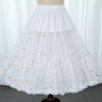Bílý krajkový tyl Společenské šaty Dlouhá spodnička, lolita cosplay spodničky krinolíny, sukně Ballet Tutu, dívčí spodničky, spodnička lolita 60CM - Strana 6