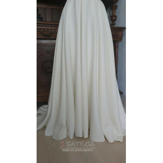 Sukně s kapsami sukně nevěsty odděluje svatební odnímatelnou vlečku Odnímatelnou sukni - Strana 4