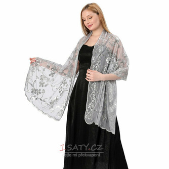 Flitrový šátek Svatební šátek nevěsta družička šátek ženy šátky - Strana 11