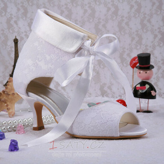 Červené dámské boty módní svatební jehlové jehlové krajkové svatební boty - Strana 1