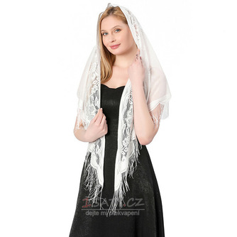 Krajkový trojúhelník šátek šátek svatební svatební šaty šátek trojúhelníkový šátek - Strana 5