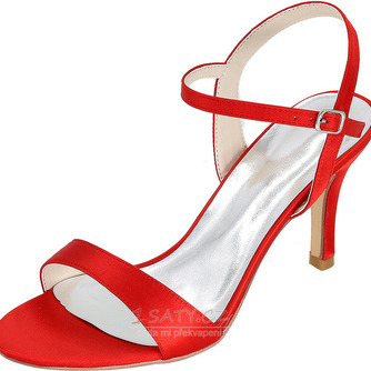 Svatební sandály Prom Vysoké podpatky jehlové módní boty - Strana 7