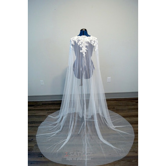 Svatební šátek krajkový šátek tylový šál - Strana 2