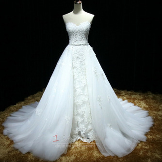 svatební sukně Odnímatelné krajkové Svatební šaty s odnímatelnou sukní Tyl Odnímatelné svatební šaty vlečka Odnímatelná sukně - Strana 3