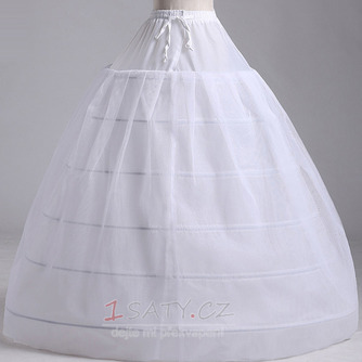 Wedding Petticoat Dva svazky silné síťové svatební šaty Dlouhé šest ráfků - Strana 1