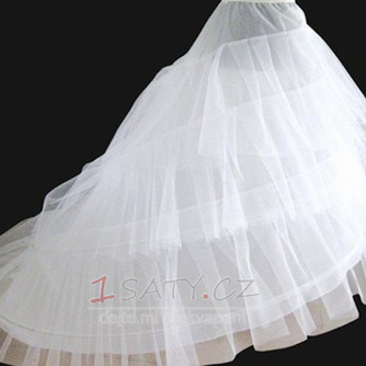 Svatební petticoat Elastický pas Šířka Dva rámy Flouncing Svatební šaty - Strana 2