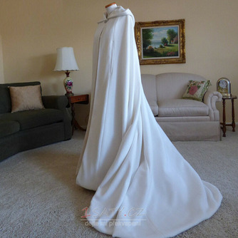 200CM nevěsta šátek svatební kabát plášť bílý šátek s kapucí - Strana 2