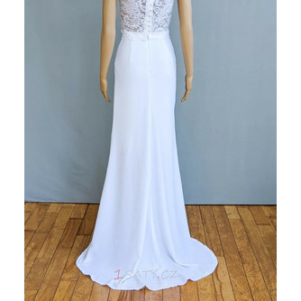 Svatba odděluje Svatební sukně mořské panny vlastní svatební šaty Jednoduché moderní svatební odděluje - Strana 5