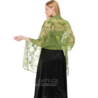 Flitrový šátek Svatební šátek nevěsta družička šátek ženy šátky - Strana 14