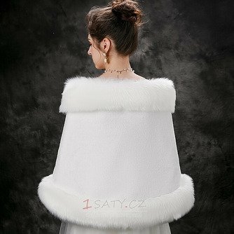 Svatební teplý šátek zimní svatební bunda tlustá velká velikost šálu - Strana 5