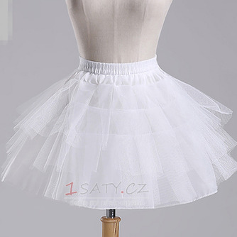 Svatba Petticoat Ballet sukně Krátká dvojitá příze Elastický pas - Strana 1