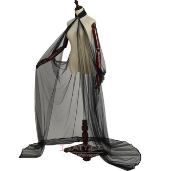 Pohádkový elfský kostým Tulle Shawl svatební plášť středověký kostým - Strana 4
