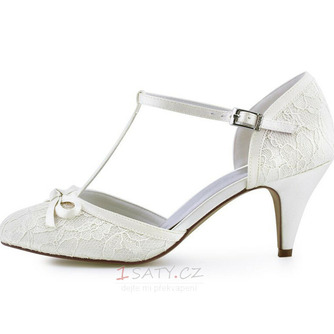 Svatební boty na vysokém podpatku s mašlí, sklenice na víno s botami Yanhui, boty pro svatební družičku - Strana 2