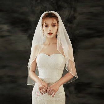 Svatební závoj módní ručně šité diamantové svatební doplňky závoj foto závoj - Strana 3