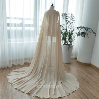 Šifonová dlouhá šála jednoduchá elegantní svatební bunda dlouhá 2 metry - Strana 7