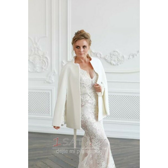 Svatební kabát, Svatební bunda, Svatební kabát, Svatební bunda, Svatební přikrývka, Bílý kabát, Zimní bunda ze slonoviny, Poncho - Strana 7