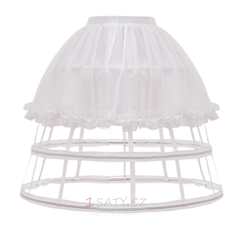 Dámská sukně Cage, šifonová spodnička, spodnička, Lolita krátké šaty spodnička Ballet 60CM