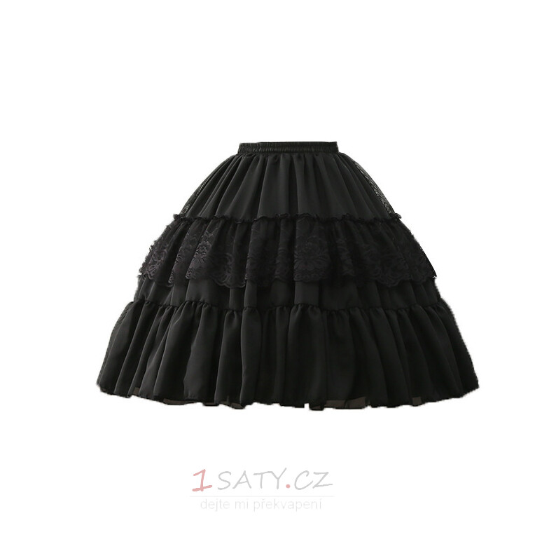 Krajková spodnička Lolita, Krátký Bouffant, Spodnička Lolita, Sukně Bird Cage 55CM