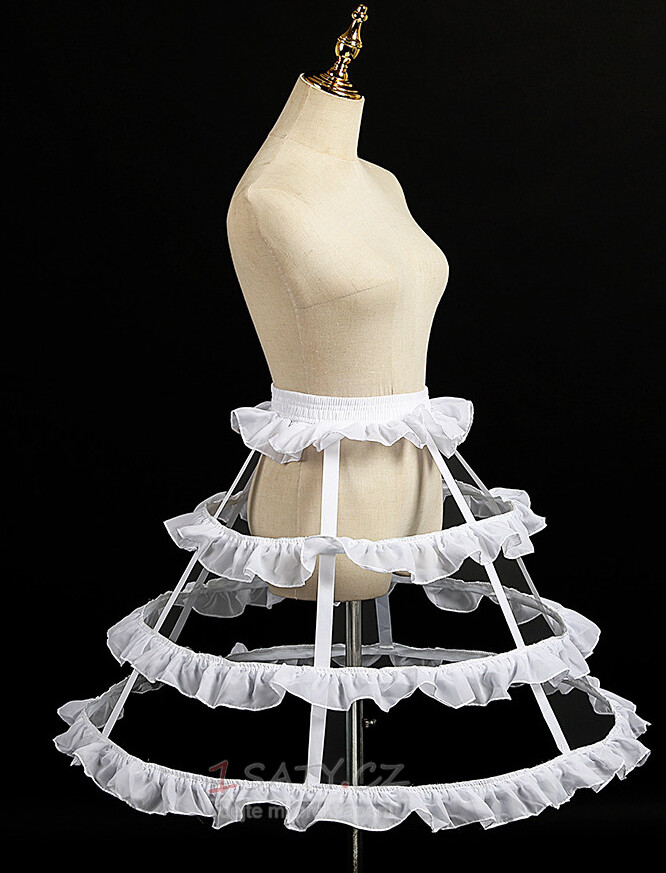 Lolita birdcage dutá spodnička nastavitelná volánová spodnička délka 55CM