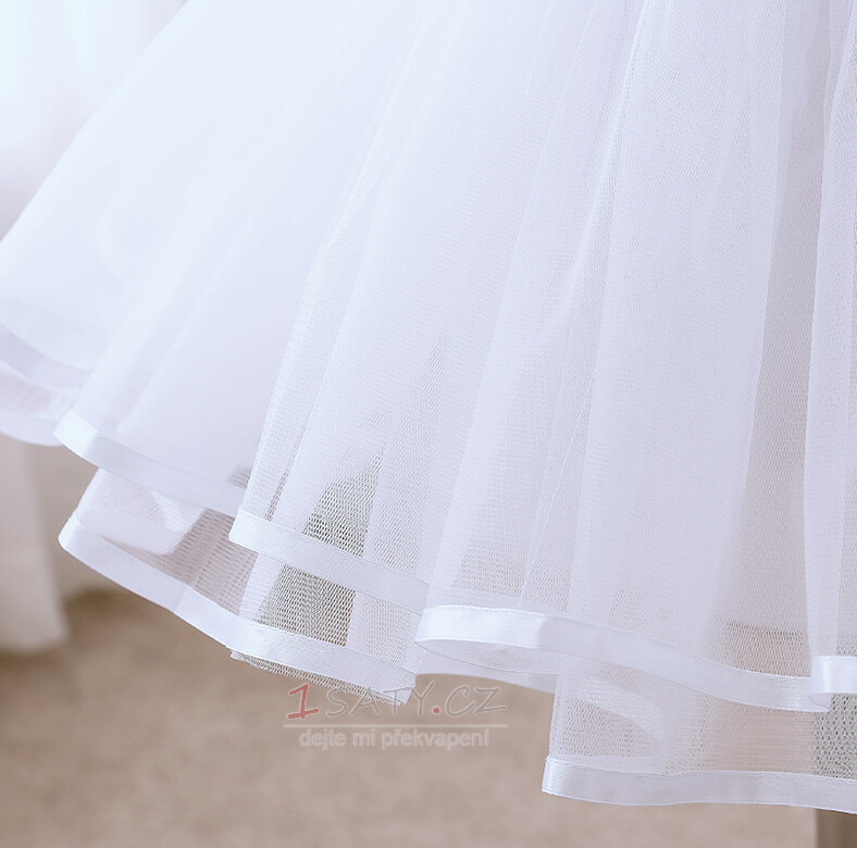 Lolita cosplay krátké šaty spodnička balet, svatební šaty krinolína, krátká spodnička 36CM