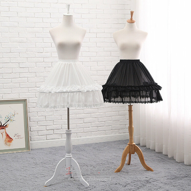Lolita sukně spodnička cosplay spodnička krátká spodnička svatební doplňky délka 48CM
