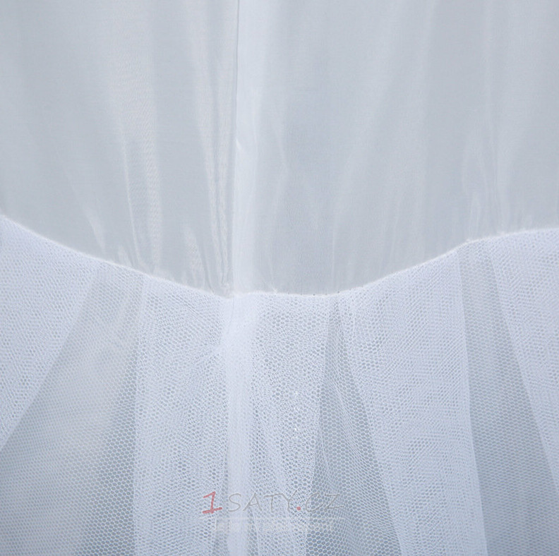 Malá spodnička s rybím ocasem dvoukruhový pas lycrová spodnička svatební šaty spodnička