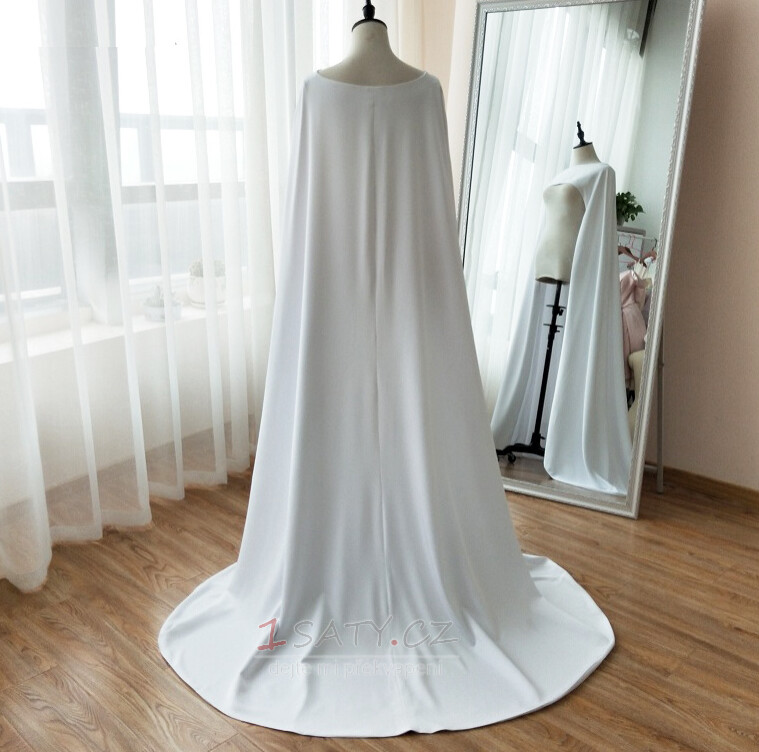 Saténový šátek svatební šátek nevěsta jedinečný šátek délka 200CM