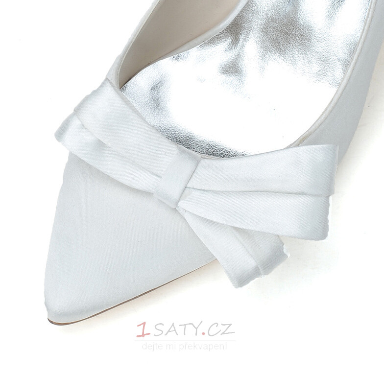 Svatební boty na vysokém podpatku svatební sandály na vysokém podpatku saténové svatební boty pro družičku