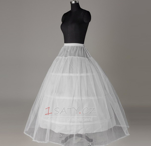 Svatební oděv Silný čistý svatební šaty Šňůrové ozdoby Standardní