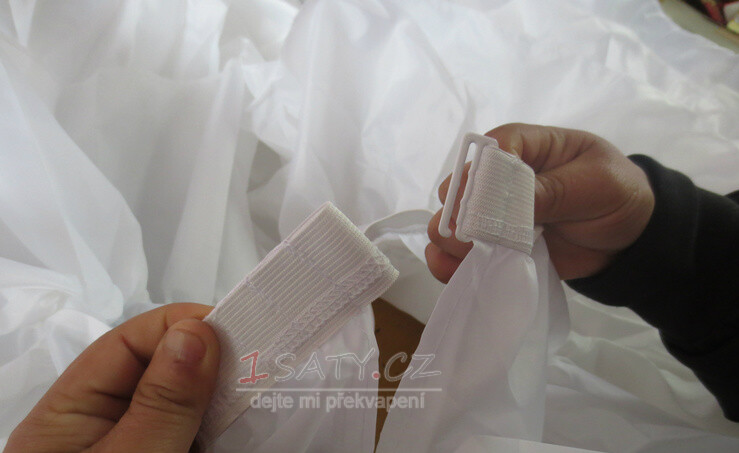 Svatební šňůra módní flouncing Expand Polyester taffeta
