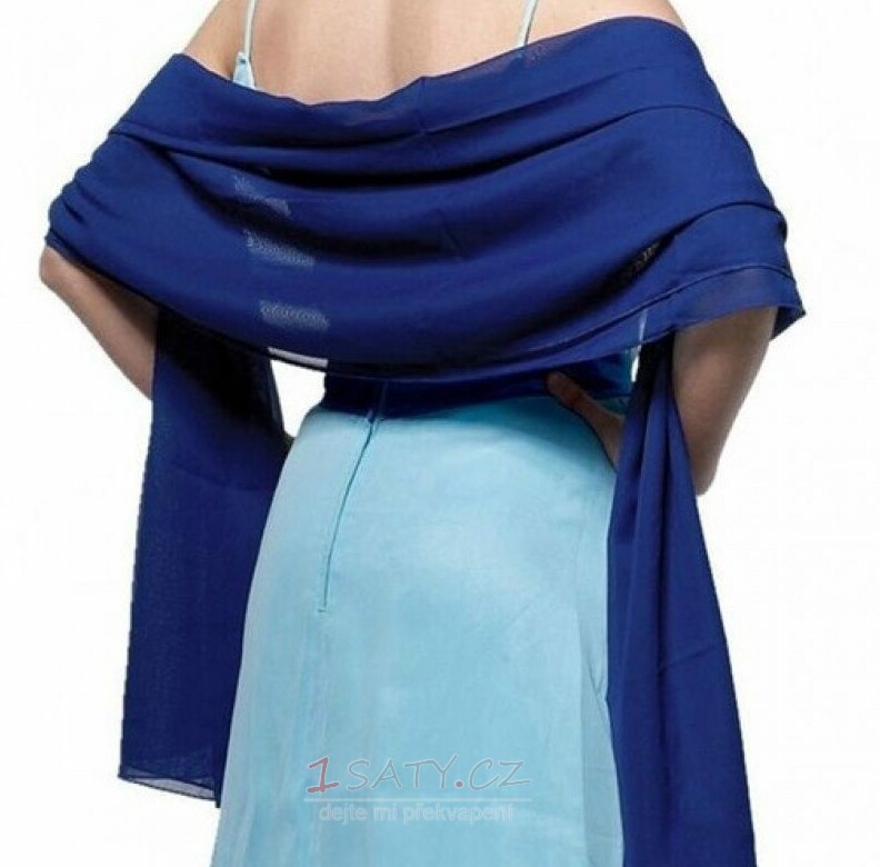 Večerní šátek šifon šátek šátek s ochranou proti slunci dlouhý šátek 200cm